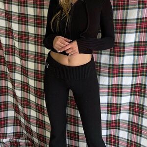 NWT Frankie’s Bikinis Fleur Cloud knit pant